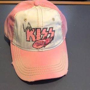 LA KISS women’s distressed baseball hat